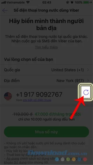 نحوه ایجاد شماره تلفن محلی در Viber (شماره محلی Viber)