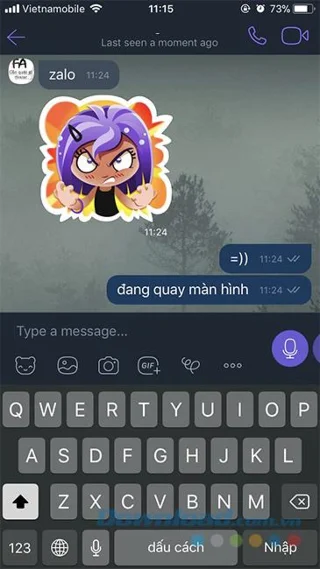 نحوه استفاده از مجموعه های برچسب رایگان در Viber