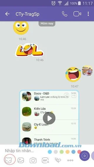 نحوه استفاده از مجموعه های برچسب رایگان در Viber