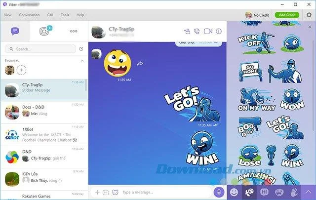 نحوه استفاده از مجموعه های برچسب رایگان در Viber