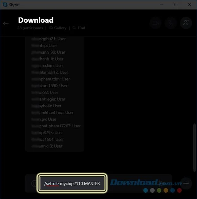 نحوه اضافه کردن سرپرست به یک گروه چت Skype