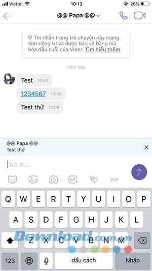 New Viber allows replying to messages very fast and here is how
