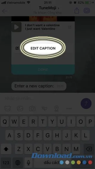 نحوه ایجاد تصاویر GIF با موسیقی در Viber (TuneMoji)