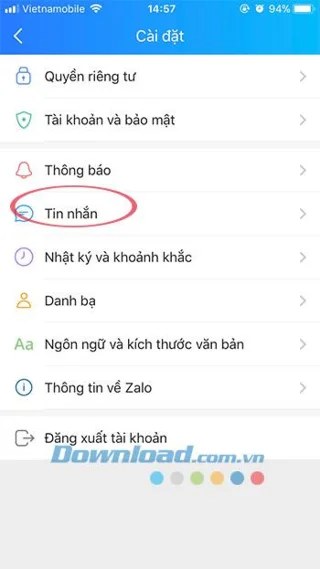 IPhone और iPad के लिए Zalo पर अजनबियों को कैसे ब्लॉक करें