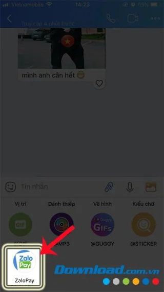 نحوه اضافه کردن پول به حساب ZaloPay خود