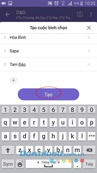 How to create votes on Viber computer, phone