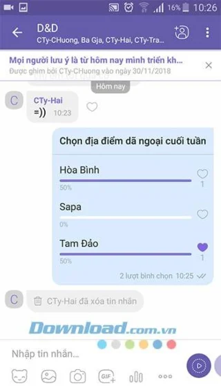 How to create votes on Viber computer, phone