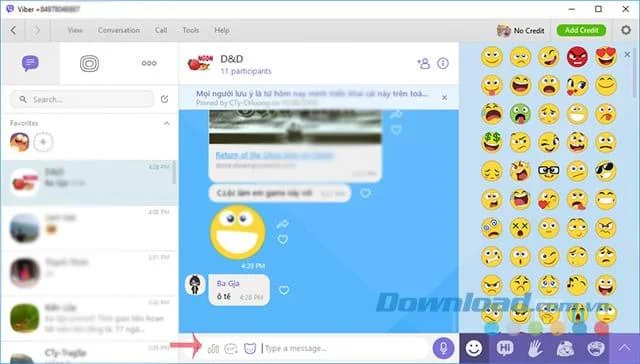 How to create votes on Viber computer, phone