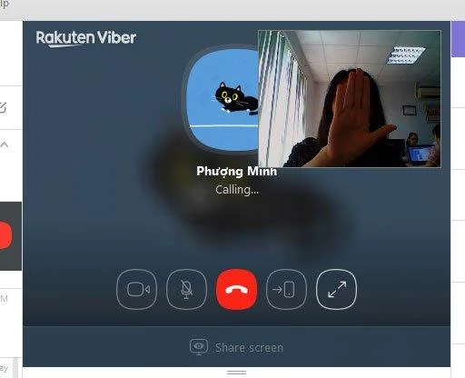 نحوه اشتراک گذاری صفحه رایانه در Viber