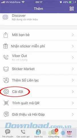 نحوه تهیه نسخه پشتیبان و بازیابی پیام های Viber