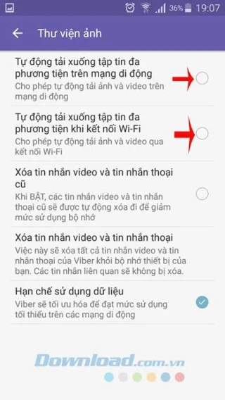 چگونه همگام سازی عکس Viber را در رایانه و تلفن خاموش کنیم