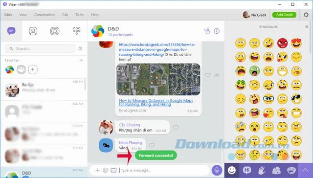 نحوه ارسال چندین پیام به چندین نفر در Viber