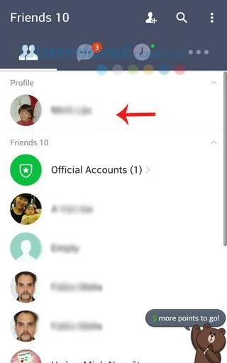 دستورالعمل ثبت نام LINE در تلفن همراه