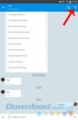 Cómo bloquear las notificaciones de chat Zalo