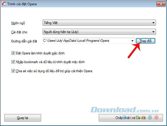 Chatten Sie WhatsApp mit Opera