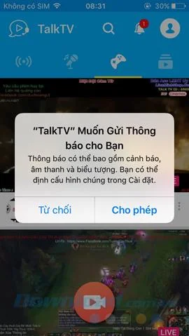 TalkTV खाते की अवतार छवि कैसे बदलें