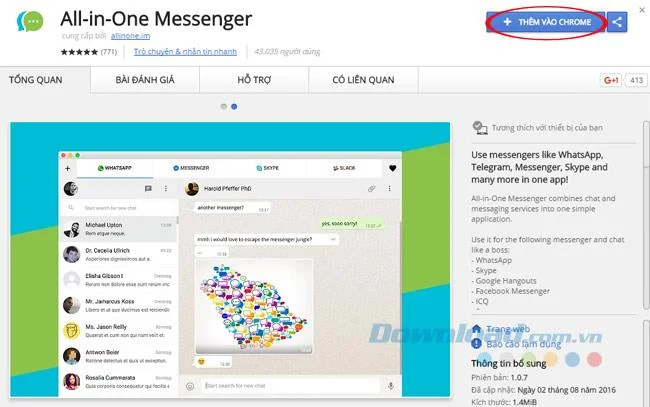 نحوه باز کردن چندین برنامه چت در یک پنجره