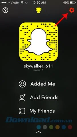 How to change the Snapchat password