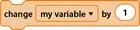 Incrementa la variabile (timer)