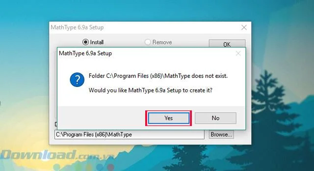 دستورالعمل نحوه بارگیری و نصب MathType در رایانه