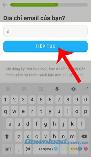 دستورالعمل نصب و استفاده از Duolingo بر روی تلفن خود