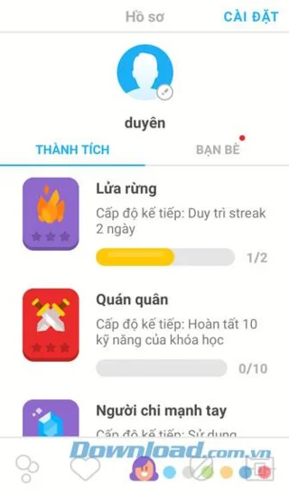 دستورالعمل نصب و استفاده از Duolingo بر روی تلفن خود