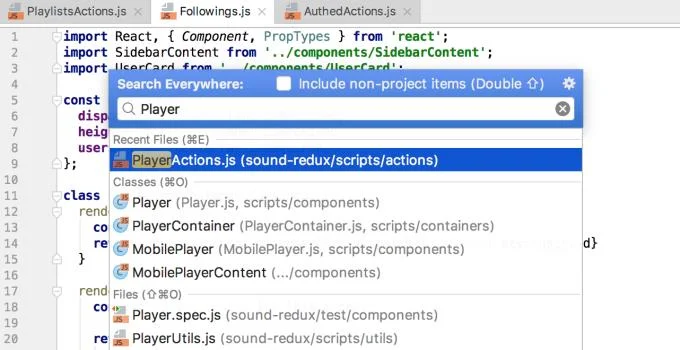 10 میانبر صفحه کلید WebStorm که باید بدانید