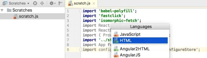 10 میانبر صفحه کلید WebStorm که باید بدانید