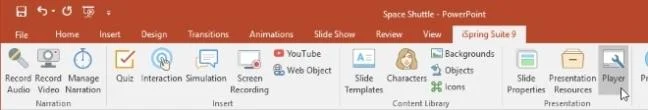 نحوه انتشار سخنرانی در iSpring Suite 9