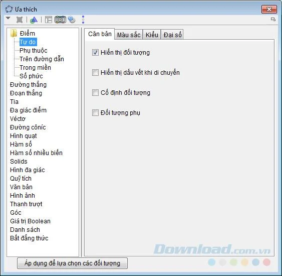 نحوه تغییر زبان Geogebra به ویتنامی