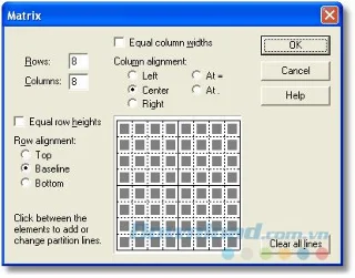 نحوه ایجاد نمودارها ، شبکه ها و خطوط شماره با استفاده از MathType