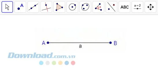 آموزش نحوه رسم مربع با GeoGebra