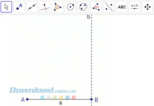 آموزش نحوه رسم مربع با GeoGebra