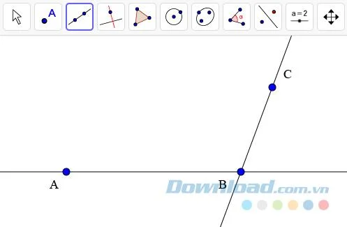 راهنمای ایجاد موازی های اصلی با GeoGebra