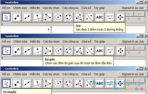 نحوه نصب و استفاده از GeoGebra در رایانه خود