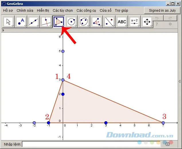 نحوه نصب و استفاده از GeoGebra در رایانه خود