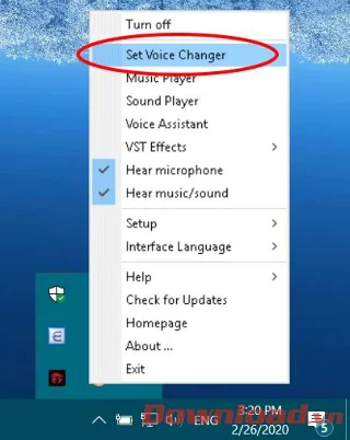 آموزش صدای جعلی توسط نرم افزار Clownfish Voice Changer