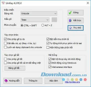 برای تایپ ویتنامی ، Unikey را در ویندوز 10 ، 8 ، 7 و XP بارگیری و نصب کنید