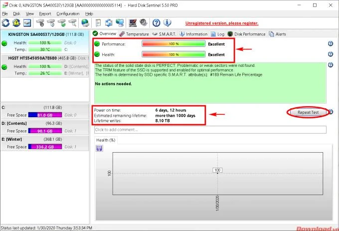 دستورالعمل نصب و استفاده از Hard Disk Sentinel