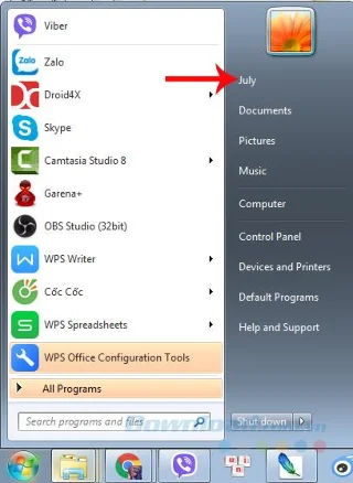 Change the default Download folder on Windows 7/8/10