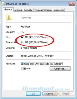 Change the default Download folder on Windows 7/8/10