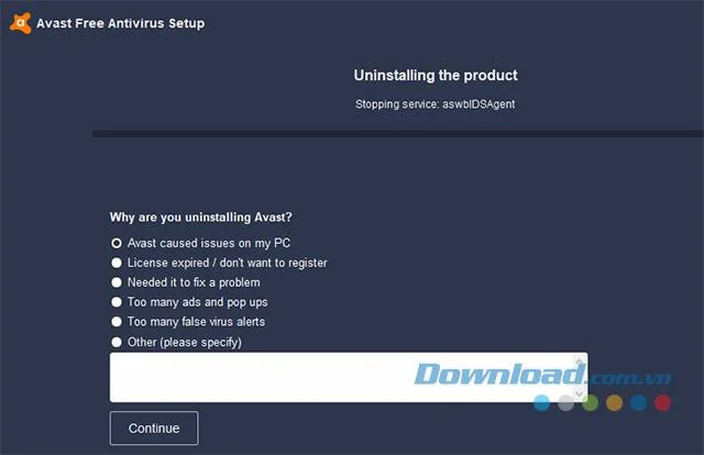 アバスト無料アンチウイルスソフトウェアを完全に削除する方法