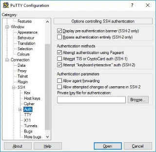 دستورالعمل استفاده از PuTTY در ویندوز