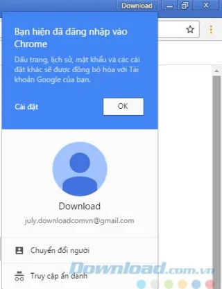 نحوه ورود به چندین حساب در Google Chrome