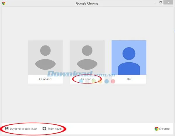 نحوه ورود به چندین حساب در Google Chrome