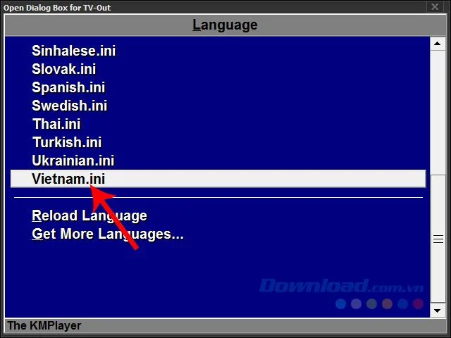 How to change the language of KMPlayer