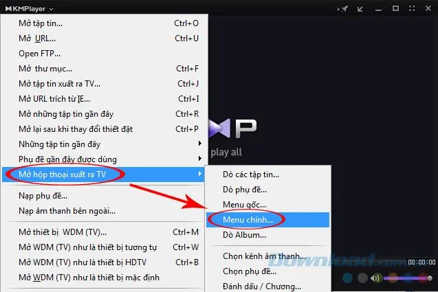 How to change the language of KMPlayer