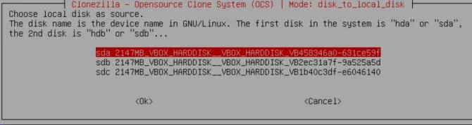 Clonezillaを使用してWindowsハードドライブを複製する手順