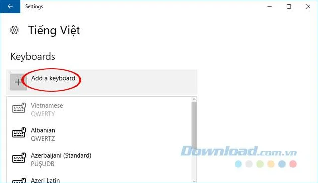 نحوه تغییر زبان ویتنامی برای ویندوز 10