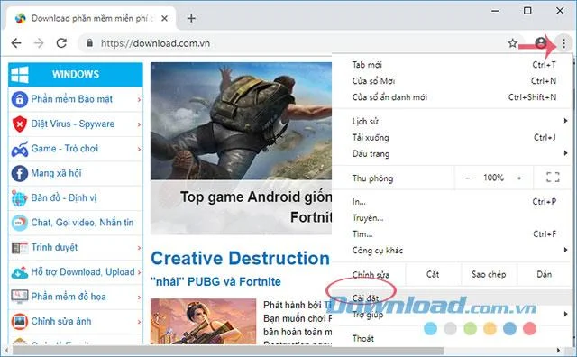 نحوه بازیابی تنظیمات پیش فرض برای مرورگر Chrome